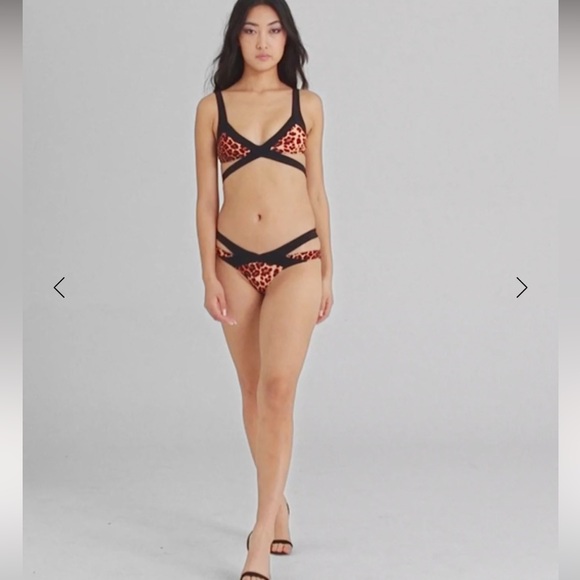 Agent Provocateur, Mazzy Leopard Bikini Bottom, NWOT, size 6 - Picture 3 of 6